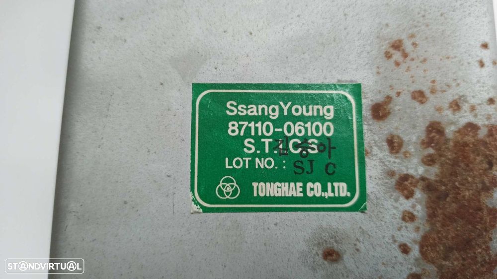 CENTRALINA DO MOTOR UCE SSANGYONG KORANDO 2.9 D - 6