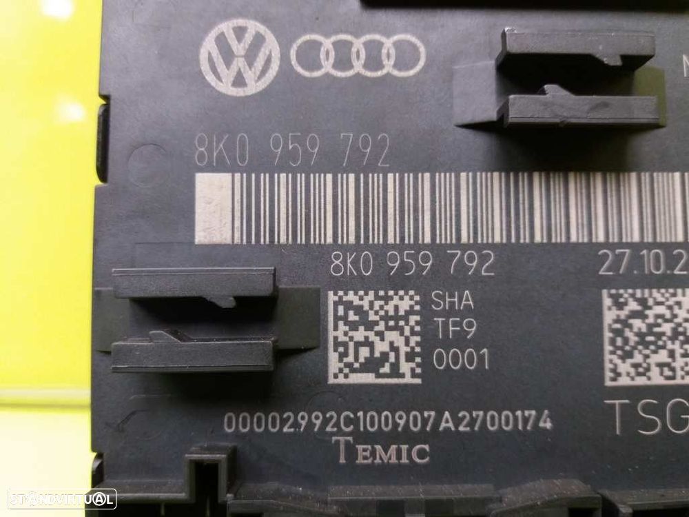 MODULO ELECTRONICO AUDI A5 2008 -8K0959792 00002992C100907A2700174 - 4