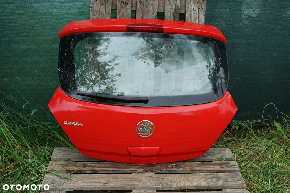 Klapa bagażnika tył tylna Opel Corsa D 3d Z547