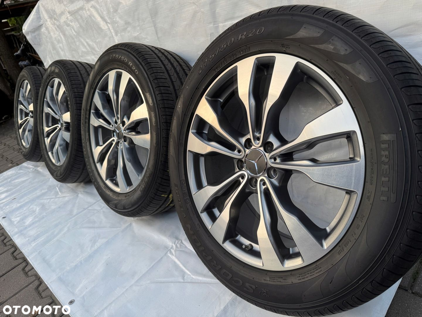 Felgi Mercedes GLE C292 20" 8,5J ET29 ET53,5 TPMS 5102 - 2