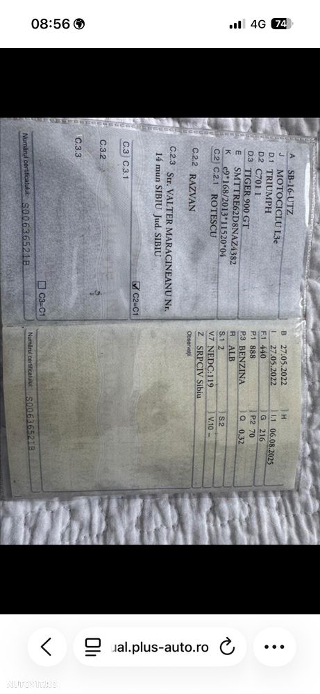 Triumph Tiger 900 - 1