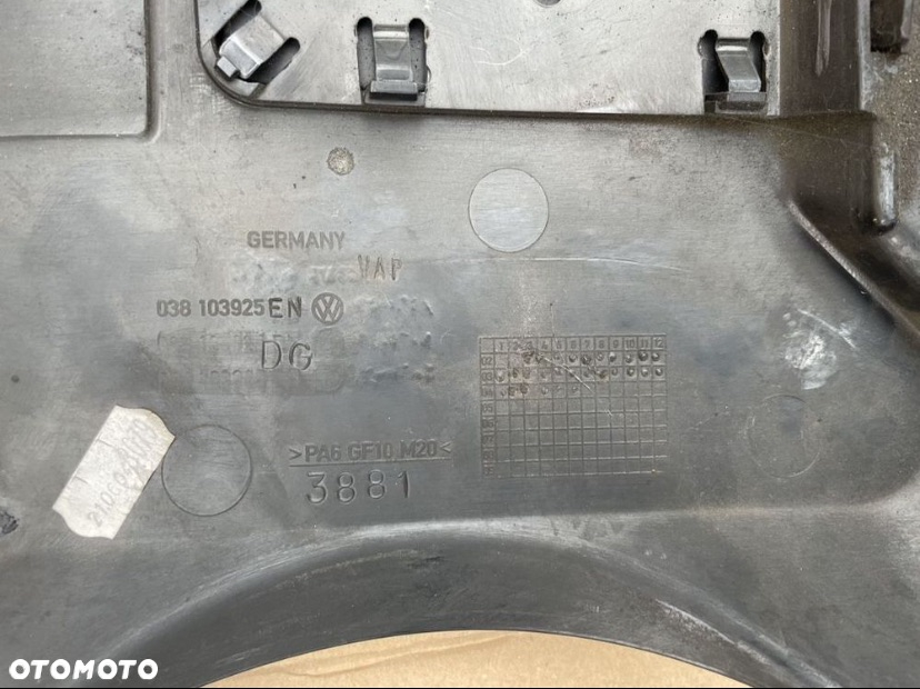 038103925 osłona obudowa silnika 1.9 tdi vw passat b5 fl lift - 3