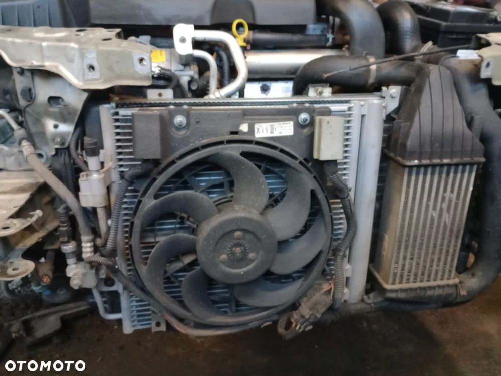 Chłodnice komplet, chłodnica klimatyzacji, wody, wiatrak, opel astra H - 3