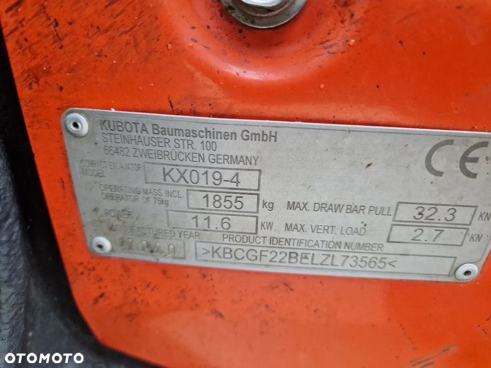Kubota KX 019-4 jak JCB, CAT, WACKER P335 - 11