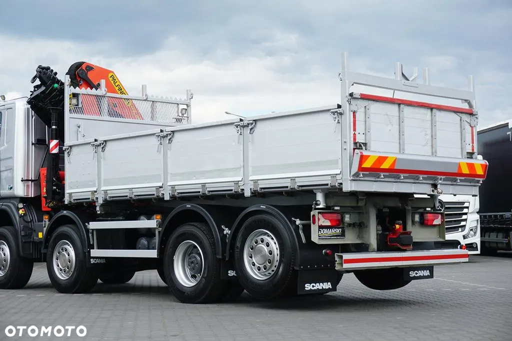 Scania G 400 / E 5 / 8 X 4 / 4 x 4 / WYWROTKA + HDS / TRIDEM / PALFINGER PK 26002 / MANUAL - 32