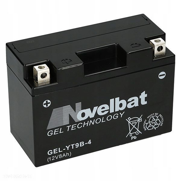 Akumulator Novelbat GEL-YT9B-4 8Ah 90A L - 1