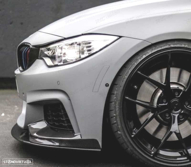 LIP SPOILER FRONTAL BMW F32 F33 F36 LOOK M PERFORMANCE - 2