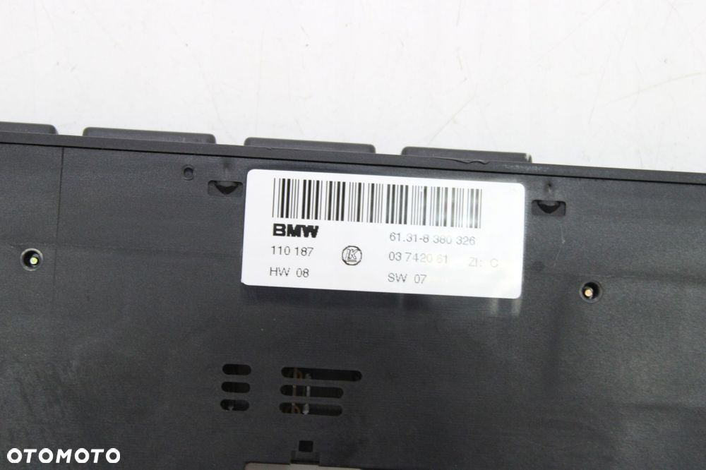 BMW E39 E38 PANEL STEROWANIA MASAŻ FOTELI PODGRZEWANIE 8380326 + WIĄZKA - 7