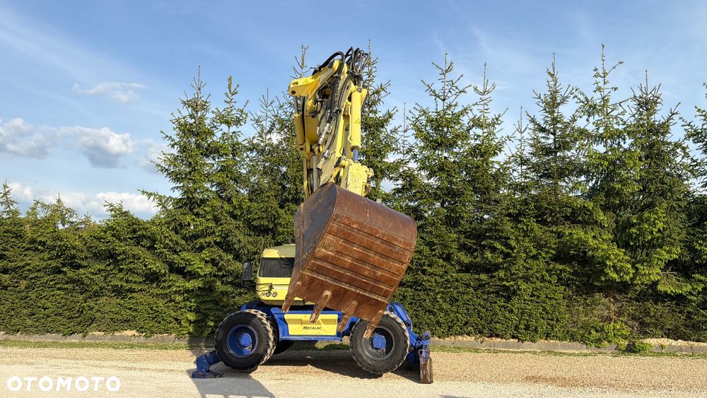 Mecalac Koparka MECALAC 15 MWR koparko ładowarka KLIMA 714 12 MTX 4x4x4 Ew140B centr smar 14ton - 30