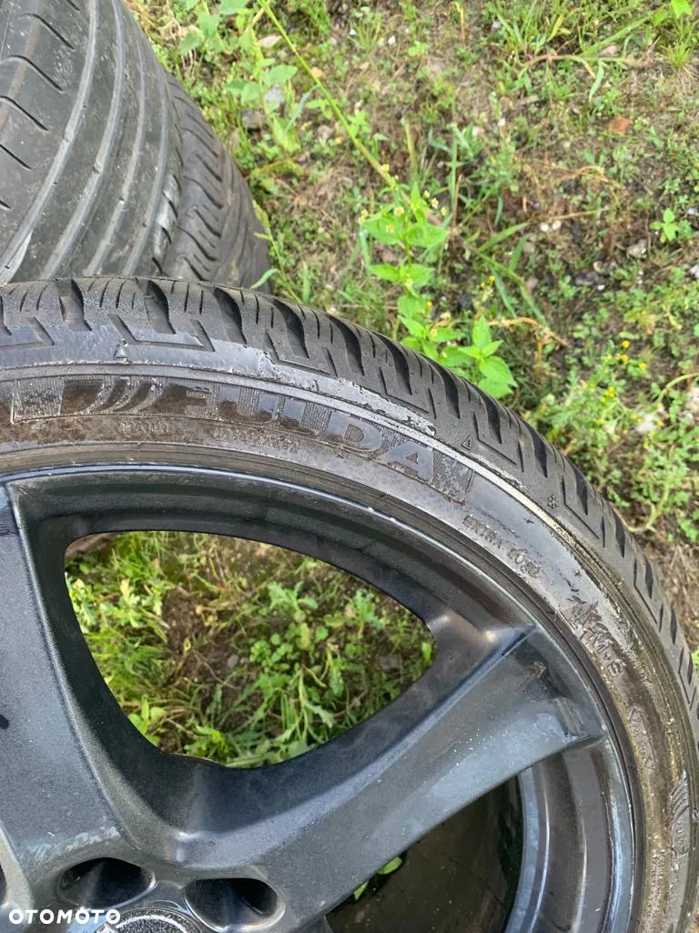 ALUFELGI KOŁA ALUMINIOWE R18 5X114,3 ET50 OPONY ZIMOWE FULDA 225/40 - 7