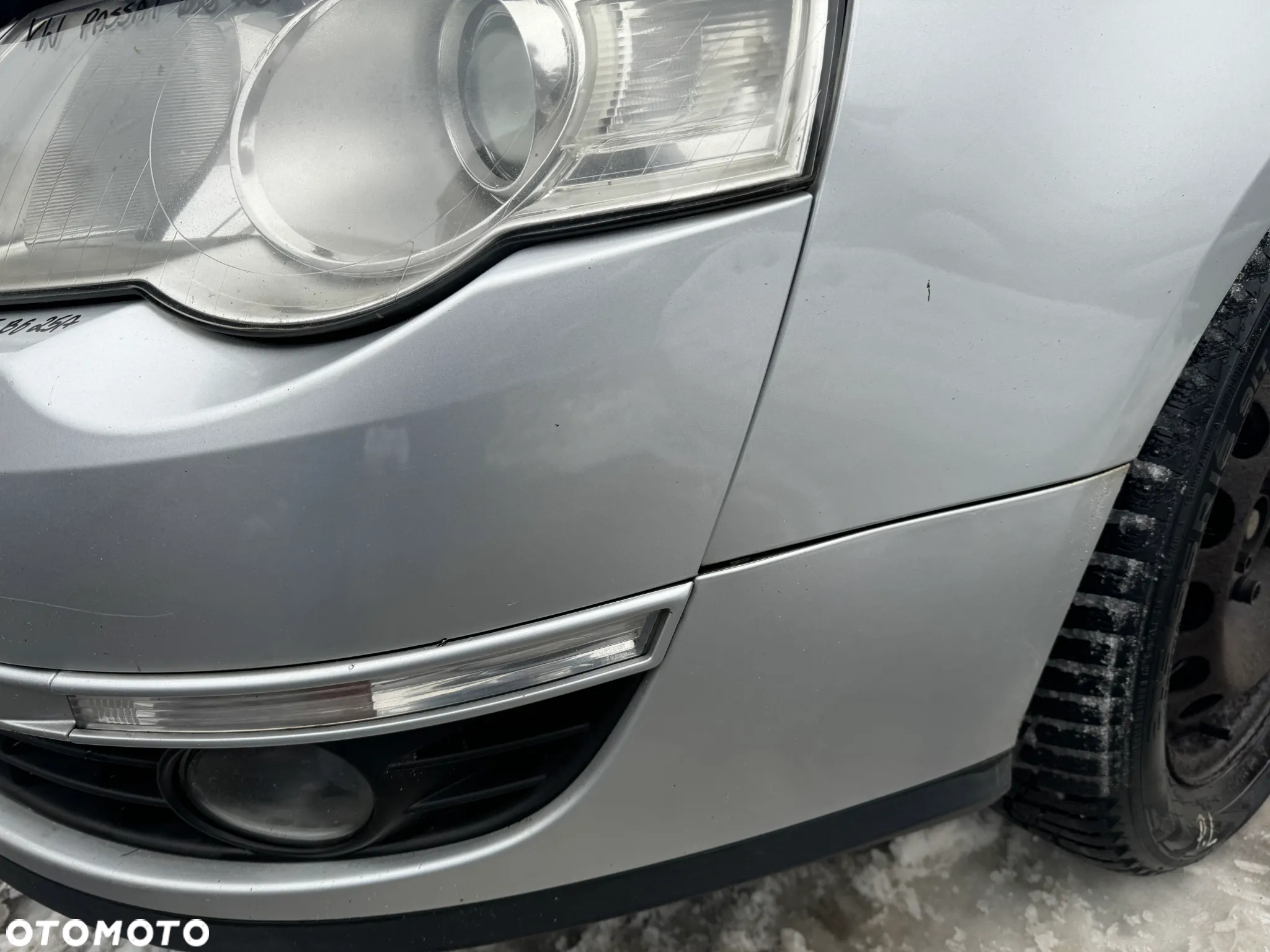 VW PASSAT B6 ZDERZAK PRZÓD PRZEDNI LA7W - 9