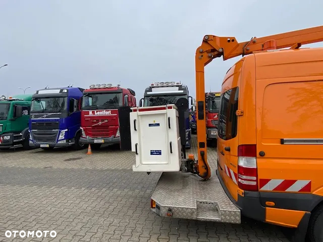 Mercedes-Benz Sprinter / podnośnik koszowy / zwyżka Palfinger PD140 V wysokość robocza 14 m z Niemiec - 14