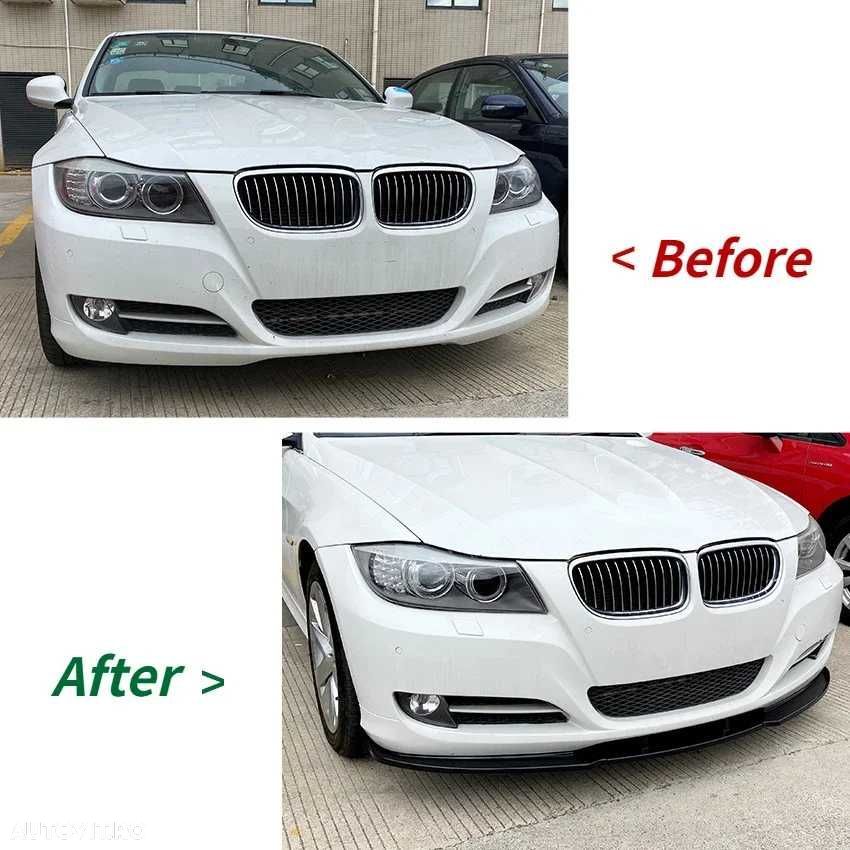 Lip Bara Fata Prelungire Extensie BMW E90 Facelift Bara Normala, Negru - 3