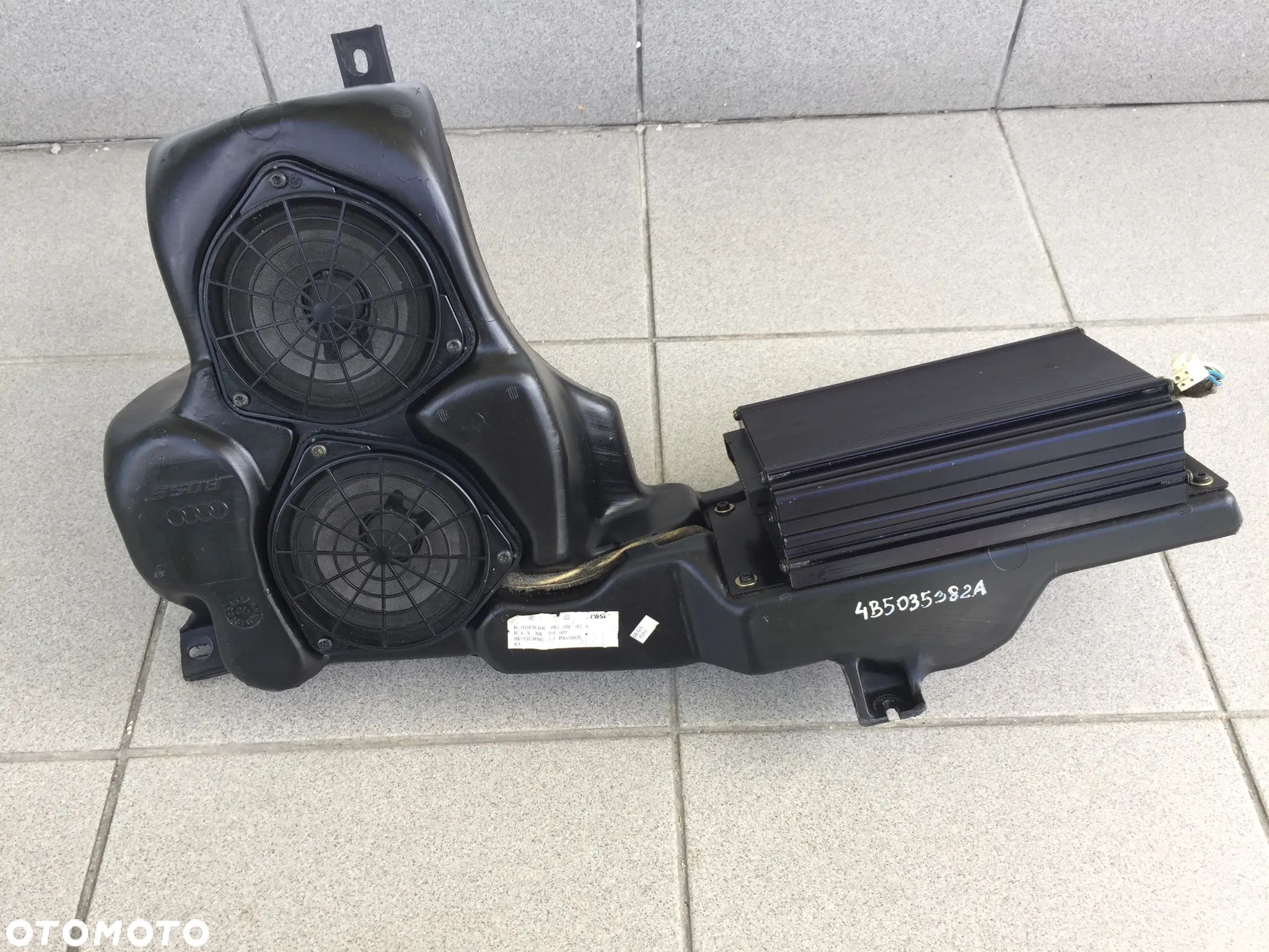 SUBWOOFER TUBA WZMACNIACZ BOSE AUDI A6 C5 4B5035382A - 1
