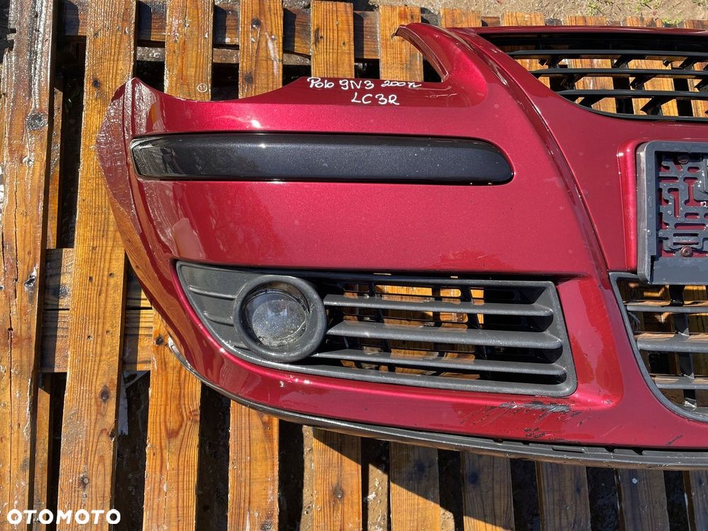 vw polo 9n3 IV 07r zderzak przód przedni kompletny lakier- LC3R - 3