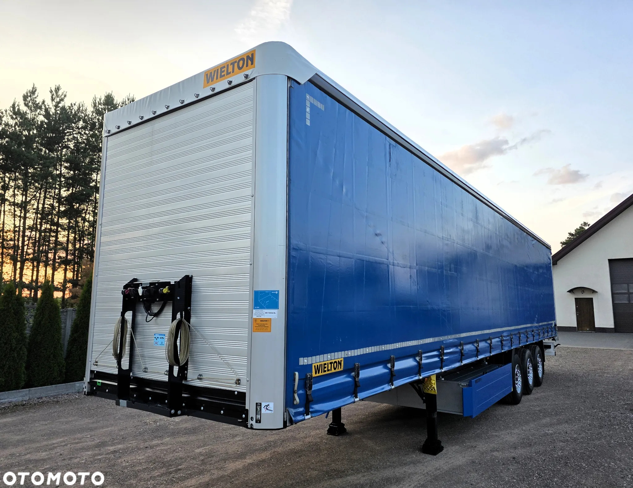 Wielton NS3K Standard* Oś pod.* Paleciara* Opony 80%* Salon PL! - 4