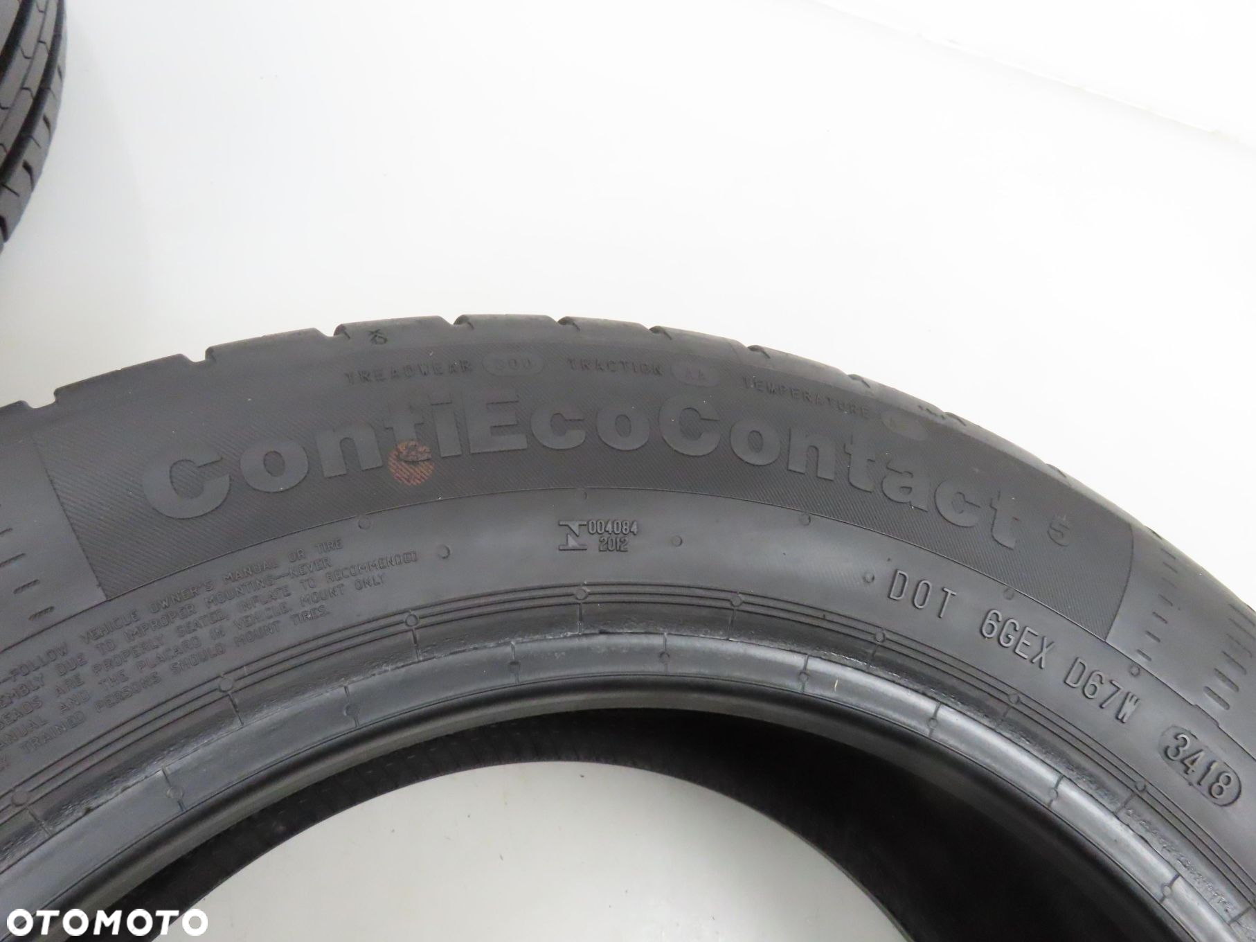 2x 175/65R14 OPONY LETNIE Continental ContiEcoContact 5 86T - 2