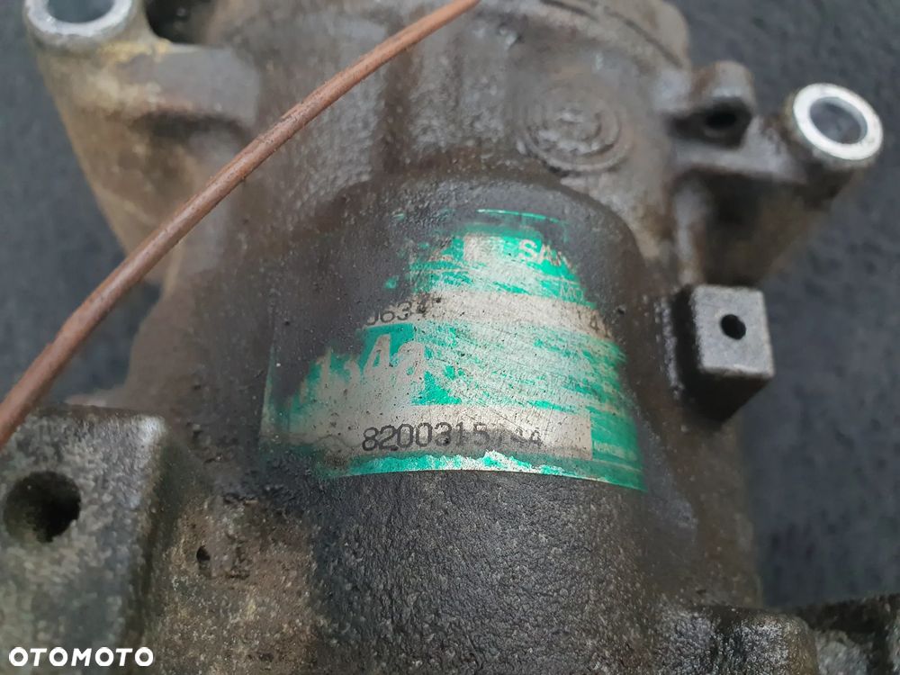 RENAULT THALIA I 1.4 8V CLIO II KANGOO I 1.5DCI KOMPRESOR SPRĘŻARKA KLIMATYZACJI 8200315744 SANDEN ORYGINAŁ POSIADAM 2SZT - 4