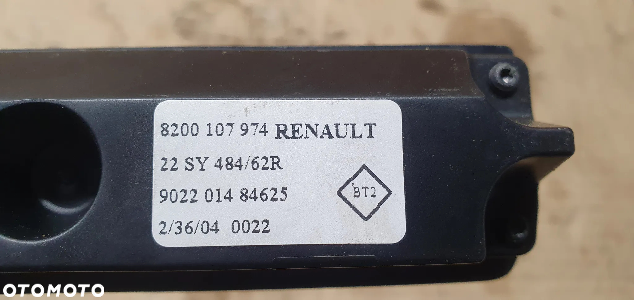 Panel sterowania nawigacji NAVI Renault Scenic II 8200107974 - 5