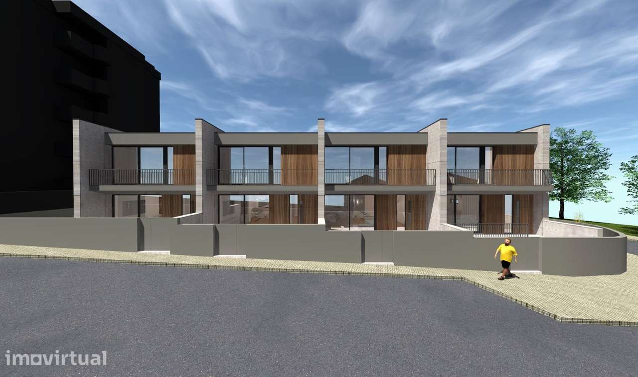 Terreno com Projeto Aprovado 4 Moradias ao centro de Gondomar - Grande imagem: 2/20