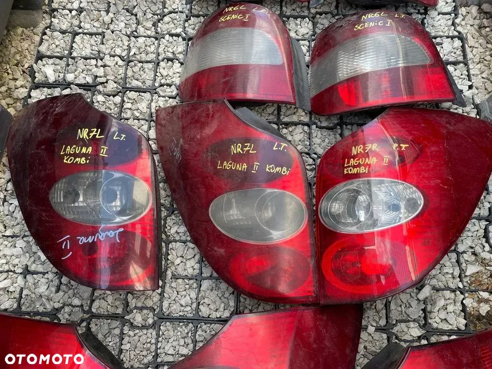 RENO LAMPY TYŁ LEWE PRAWE RENAULT LAMPA TYLNIA LEWA PRAWA - 7