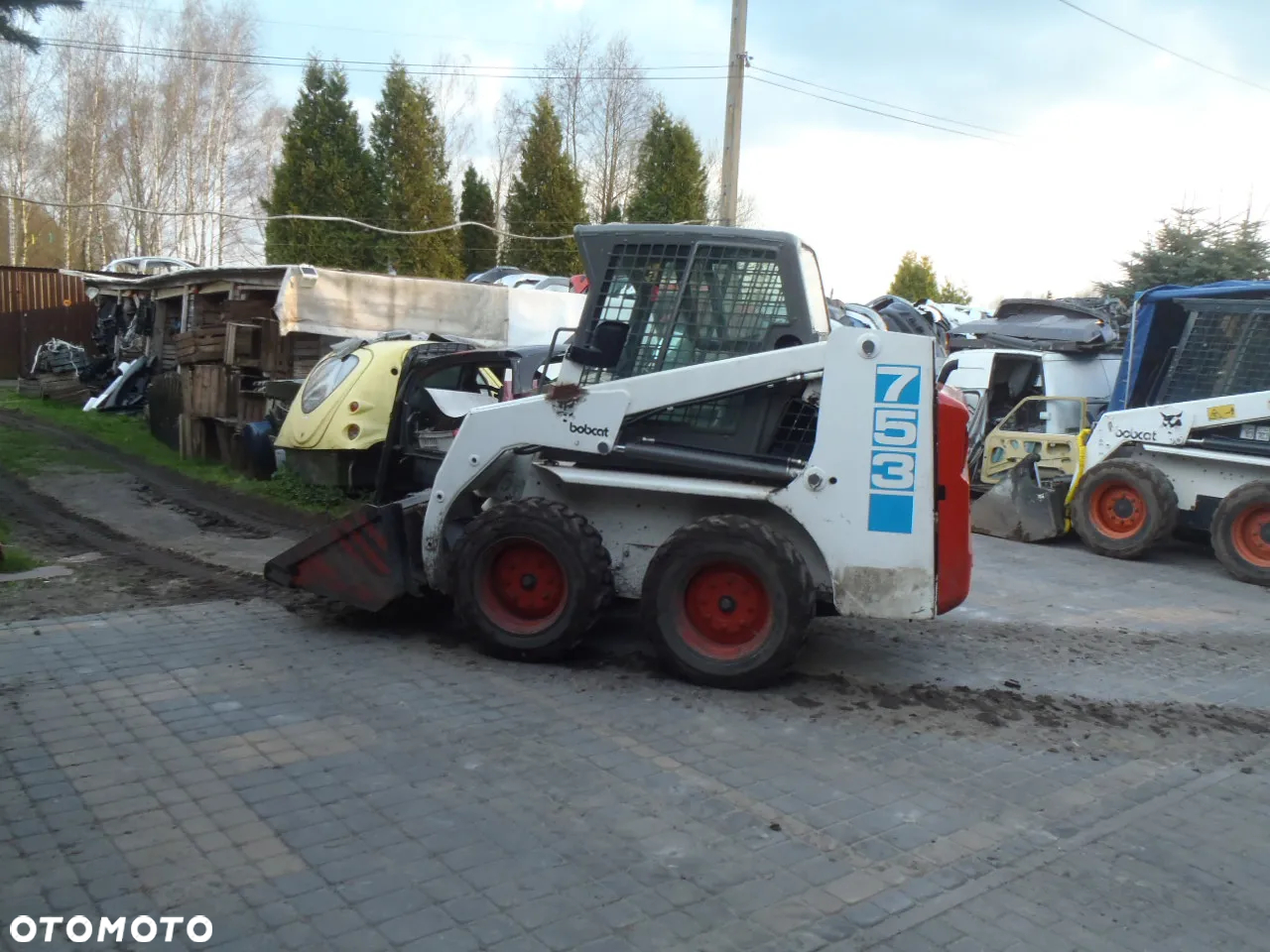 buda korpus ramiona silnik bobcat 763 jak S130 S160 S175 jak nowy znikomy przebieg - 5