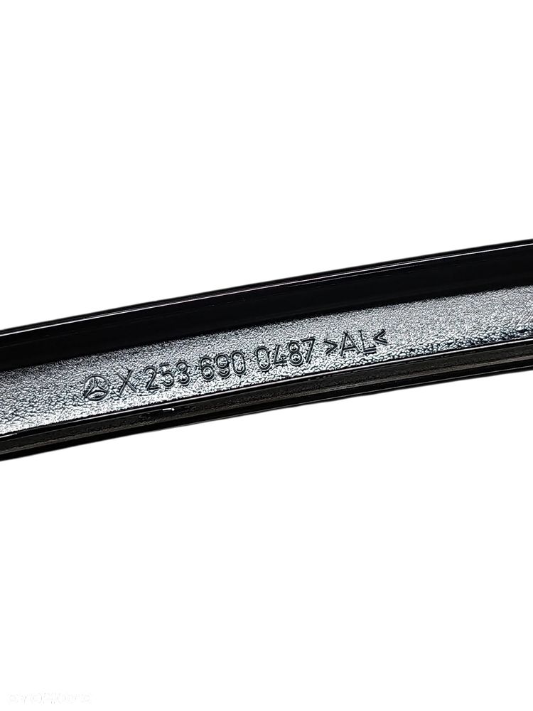 Nakładka listwa drzwi lewy przód MERCEDES GLC W253 BLACK PIANO X2536900487 - 2