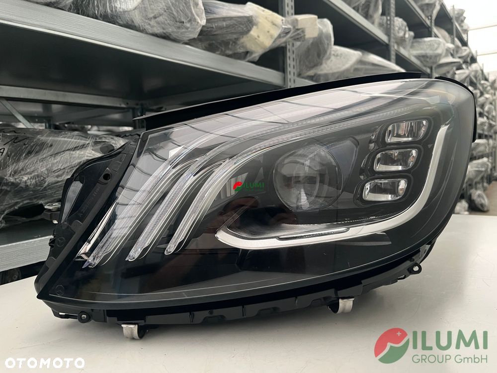 MERCEDES W222 Multibeam Nightvision Reflektor Lewy A2229068103 - 2