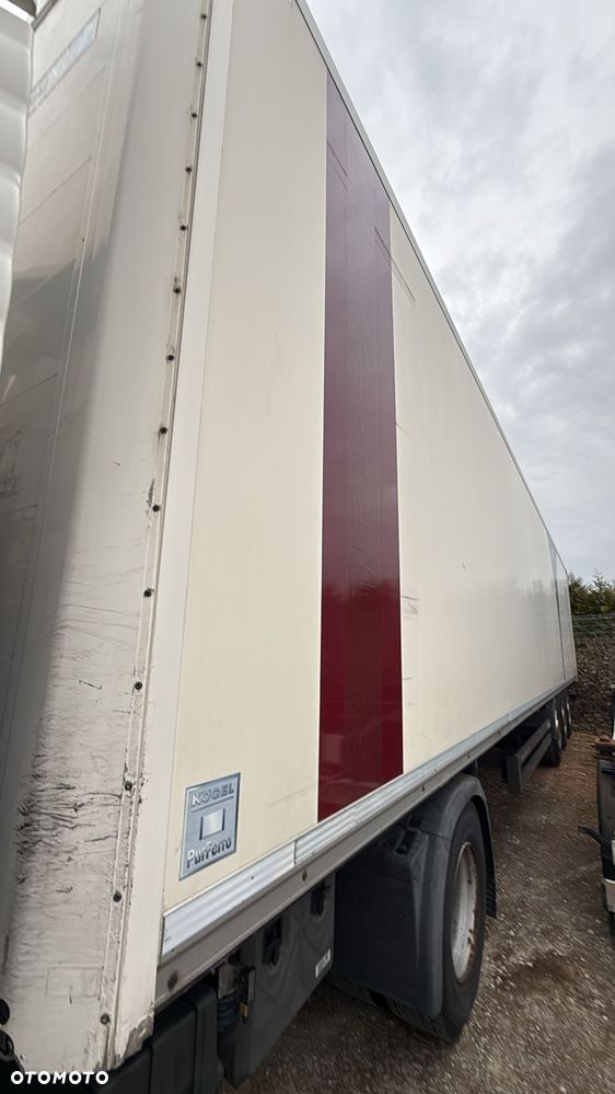 Kögel IGŁA !! 3X ROLETA  z Niemiec JAK NOWA / SAF PODNOSZONA OŚ / z Niemiec / TOP STAN 2015/  KOFFER KONTENER IZOTERMA ISO ISOKOFER ISOTERM GRUBY GRUBA AMAZON - 3