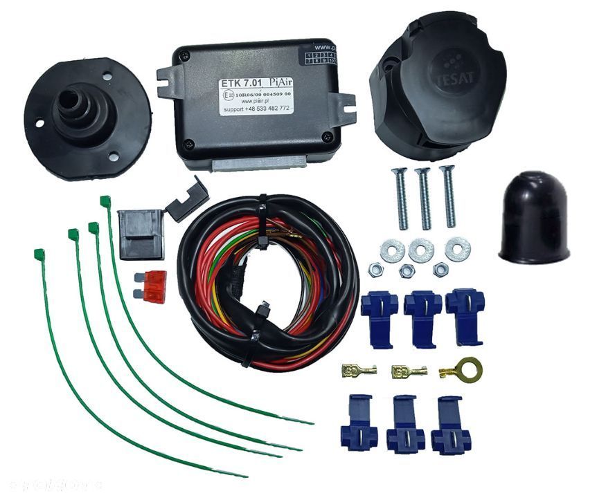 HAK HOLOWNICZY + MODUŁ+ WIĄZKA + GNIAZDO 7PIN  AUDI A4 B6 B7 SEDAN + KOMBI + QUATTRO SEAT EXEO ST - 7