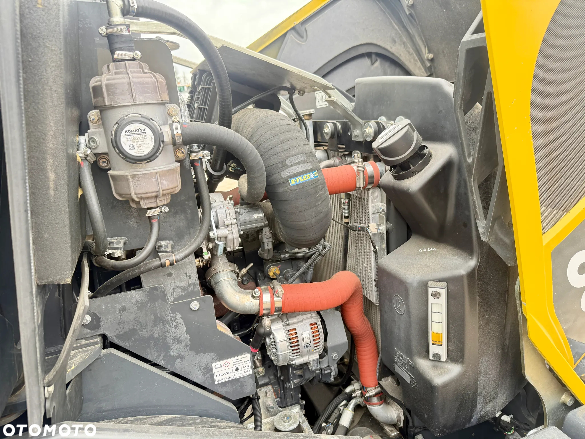 Komatsu ładowarka kołowa przegubowa WA80 centralne smarowanie NOWE opony - 13