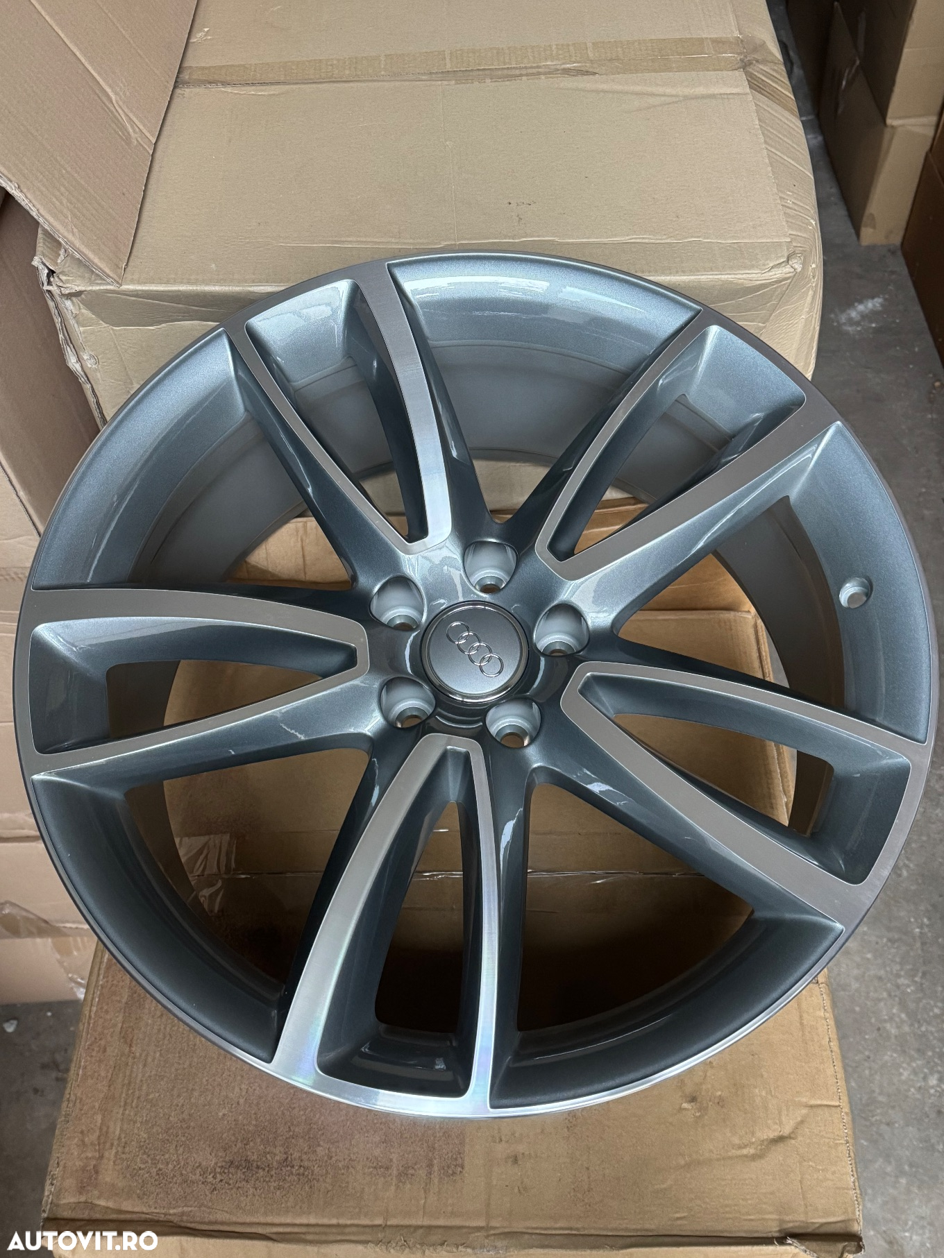 Vând jante originale Audi A7-A8 pe 20” bicolore noi - 2