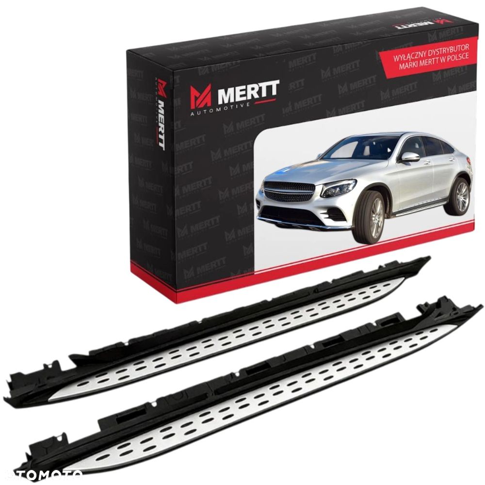 Stopnie progi boczne boki LISTWY NAKŁADKI PROGU Mercedes GLC X253 W253 - 1