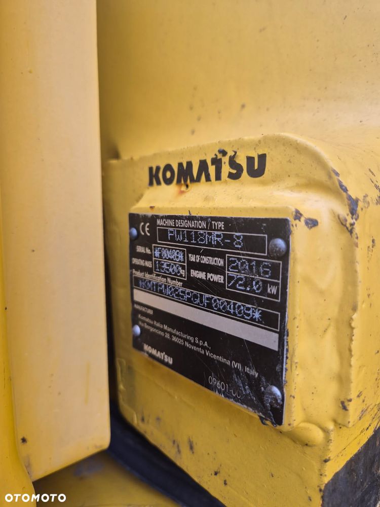 Komatsu PW 118 - 12