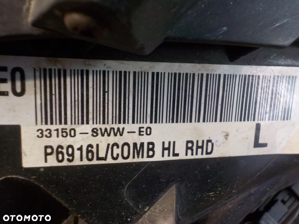 HONDA CR-V LAMPA LEWA PRZÓD UK - 3