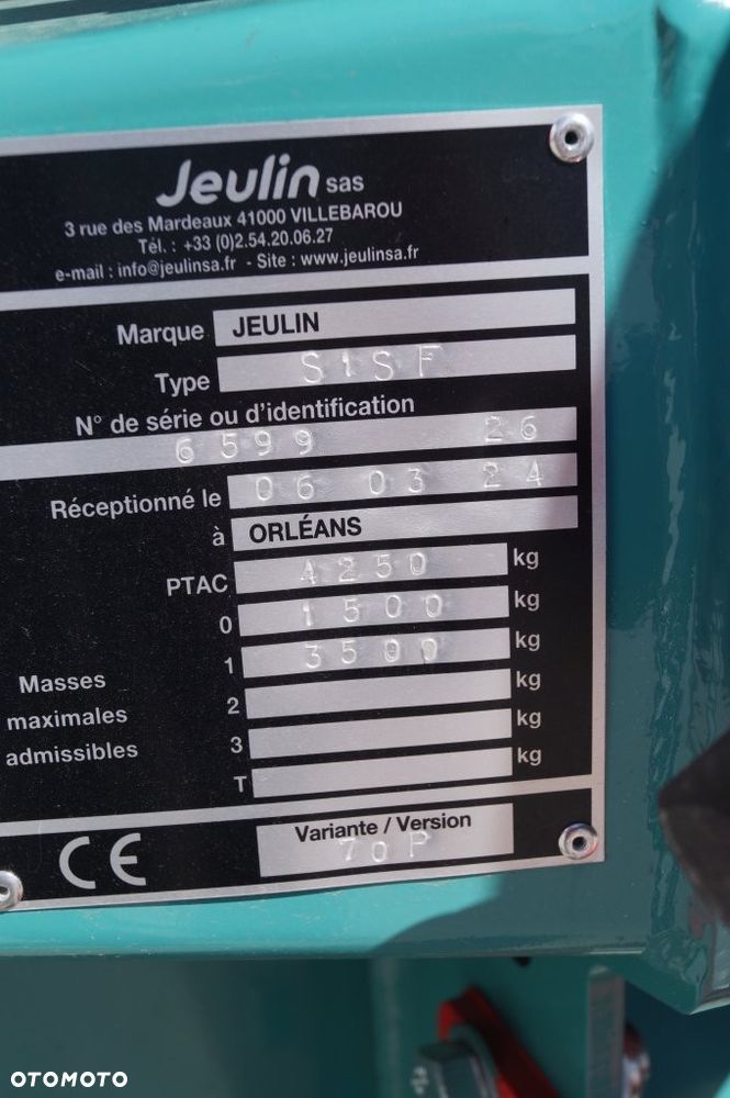 Inny Scielarka do słomy Jeulin Sirius 70 - 13
