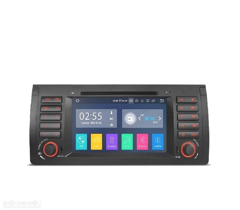 AUTO RADIO GPS ANDROID 11 PARA BMW X5 E53 99-03 7" - 3