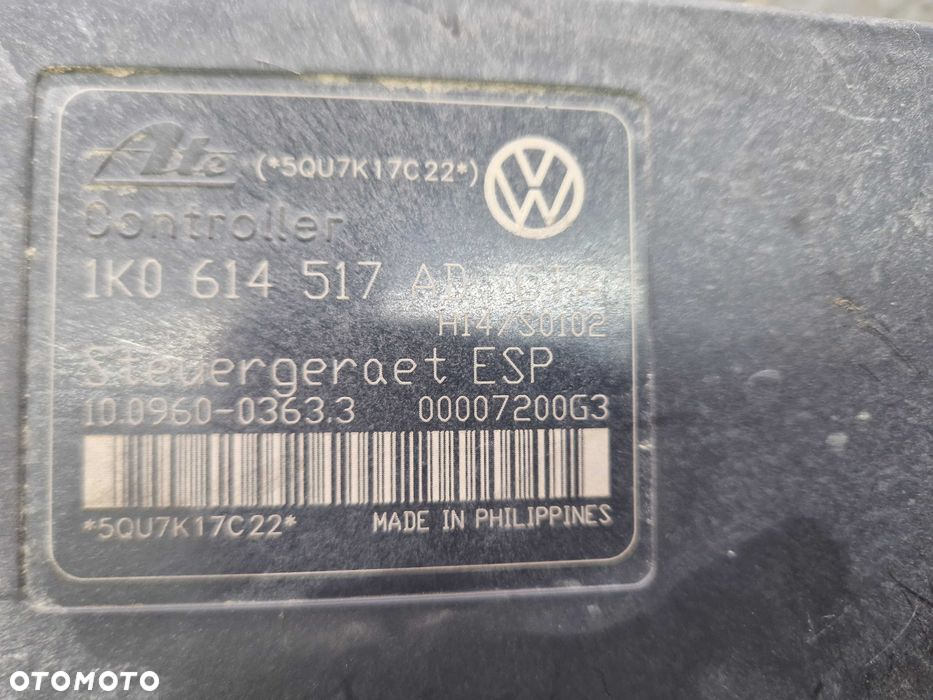 Pompa ABS Vw Audi Seat Skoda nr.Pompy 1K0.614.517.AD-1K0.614.517.AD - 3