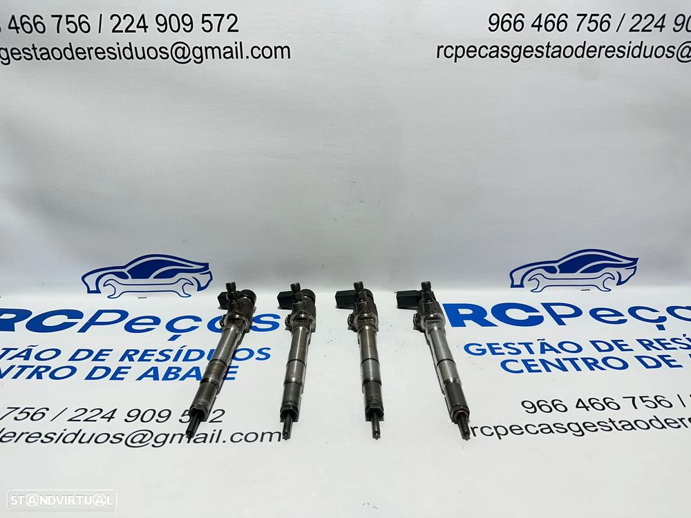 .Conjunto Injetores Original Siemens Continental VAG VW Volkswagen Audi Seat Skoda CAY 1.6 TDi 105cv 03L130277B A2C59513554 2006 - 2015