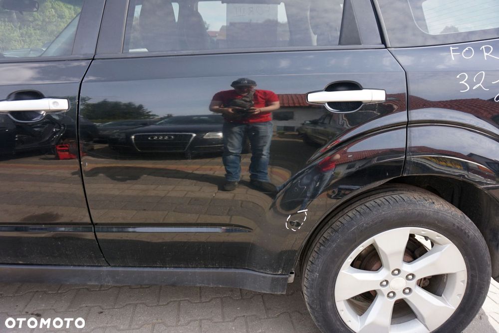 DRZWI TYLNE LEWE FORESTER III SH 32J  CZARNY SUBARU 2008-2013 - 3