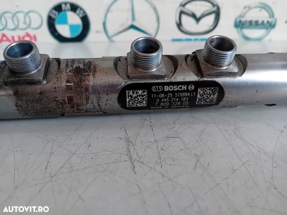 Rampa Injectoare Cu Regulator Presiune Bmw X3 F25 X1 E84 F10 F11 F30 F31 F20 F21 2.0 D N47 7809128 - 4