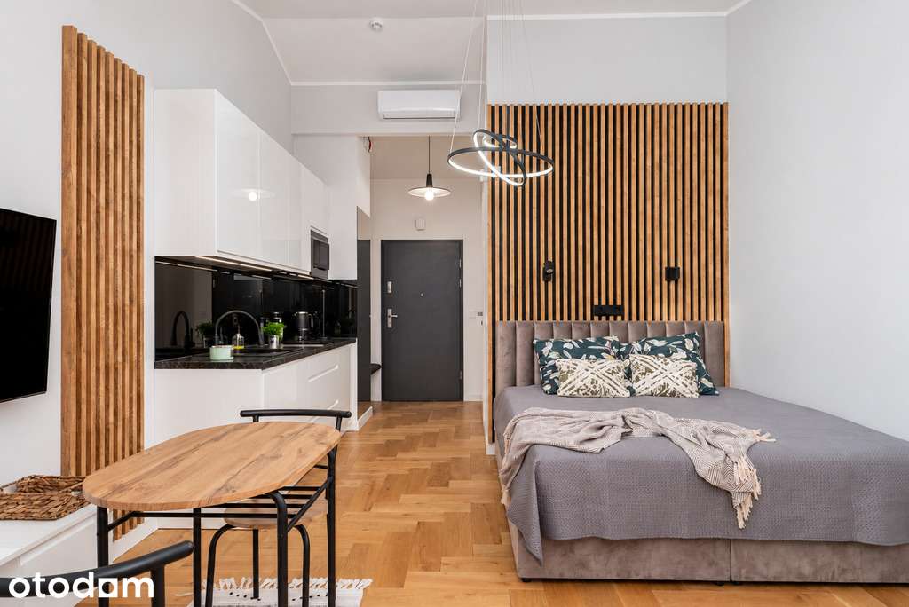 Nowoczesne studio z balkonem | ul. Ariańska |