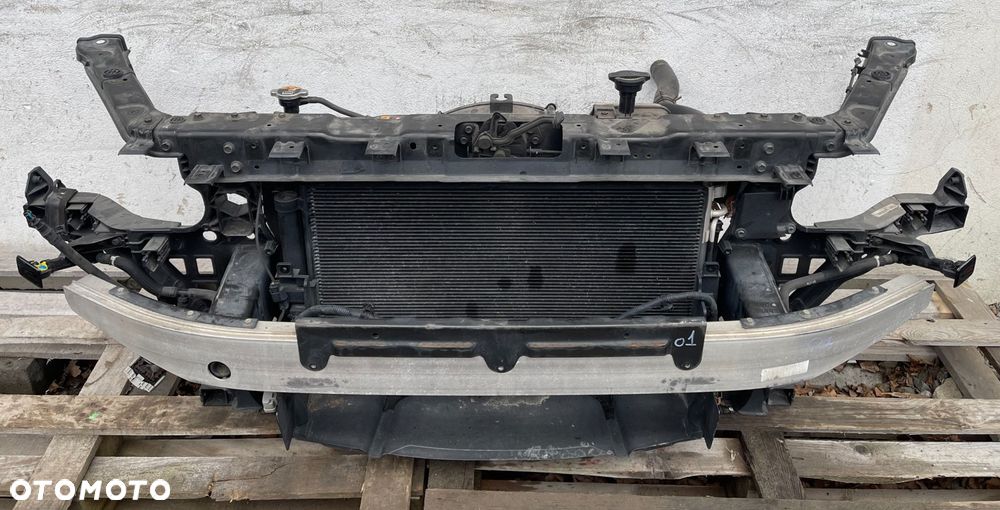 O1 HYUNDAI GENESIS G80 13 - PAS CHŁODNICE BELKA WENTYLATOR 3.8 64101-B1000 - 1
