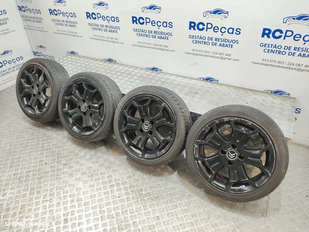 Conjunto de jantes Ronal originais Citroen DS3 DS Sport 7J ET25 4x108 - 8