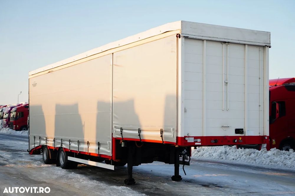 Eggers REMORCA / CORTINĂ / TROLIU / RAMPĂ HIDRAULICĂ / - 8