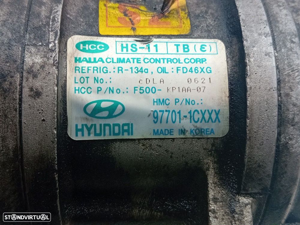 Compressor AC HYUNDAI Getz (TB) - 5
