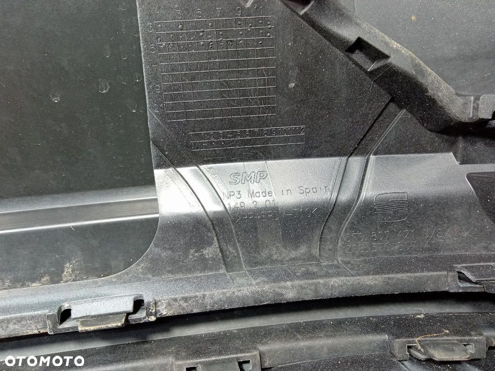 SEAT LEON III CUPRA ZDERZAK TYŁ TYLNY 5F0807487 LX7R - 12