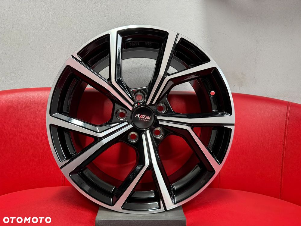 Felgi aluminiowe PLATIN P115 5x114,3r17 et43 CZARNY/POLER TOYOTA KIA HYUNDAI LEXUS  nowe!!!! - 1