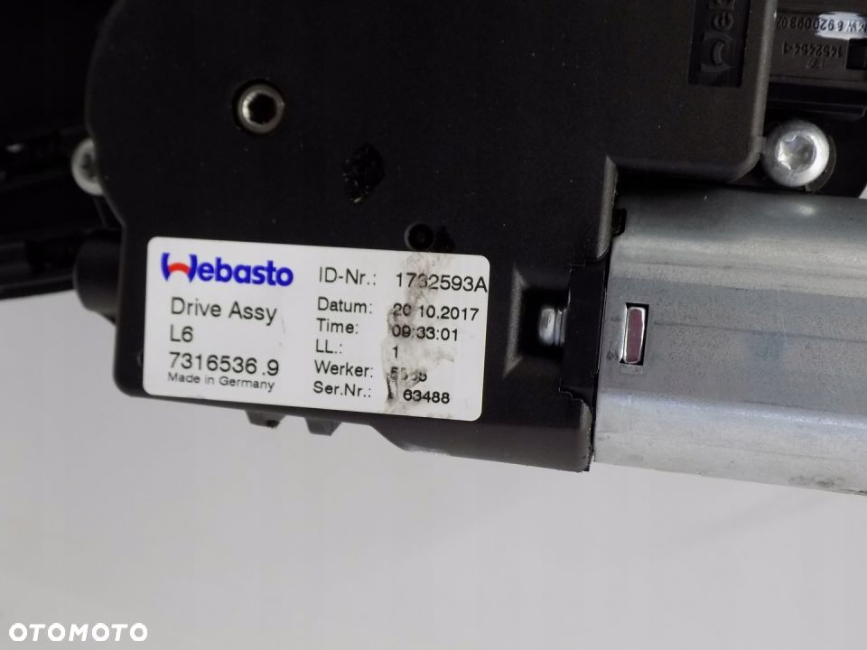 BMW G11 G12 SZYBERDACH ORYGINAŁ - 11