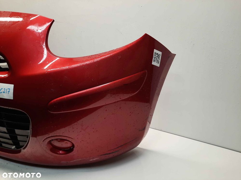 ^ ZDERZAK PRZÓD PRZEDNI NISSAN MICRA K13 AY4 BORDO BORDOWY - 4